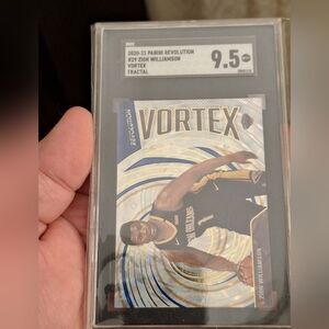 Panini Revolution Vortex Card with Black and Gold Accents